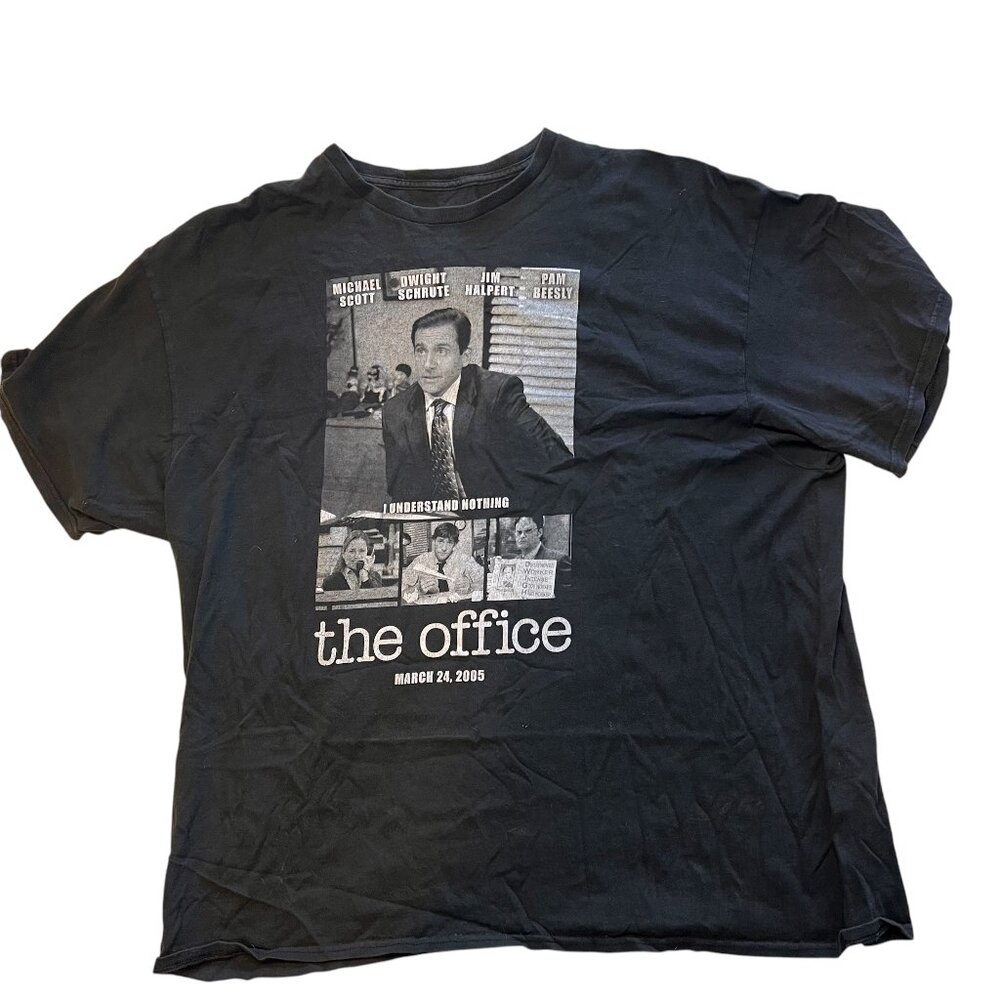 The Office March 24, 2005 Black t-shirt